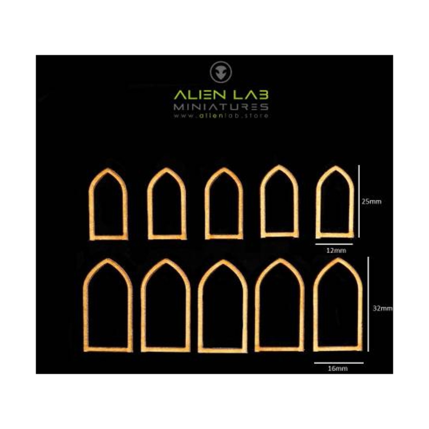 Alien Lab Terrain Windows #6 Pack New