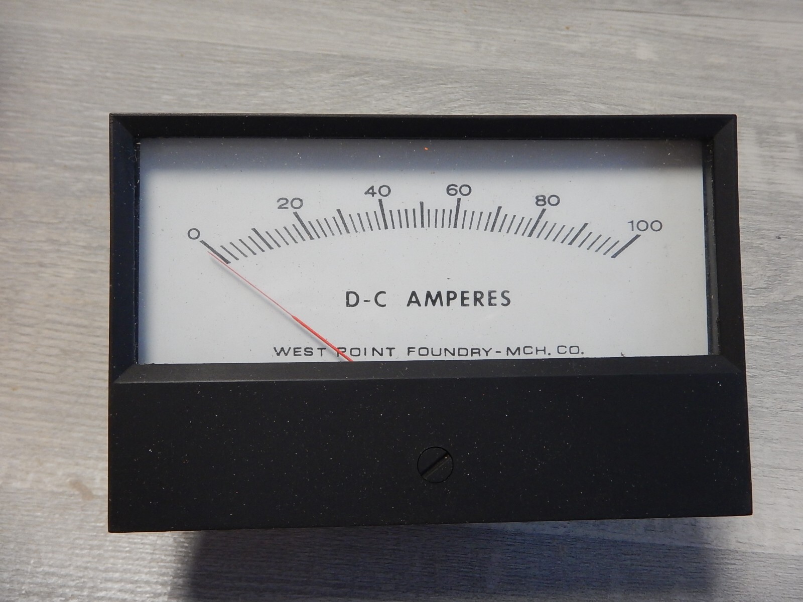 SIMPSON VOLT METER 524 17244 0-1 DC MS (NEW)