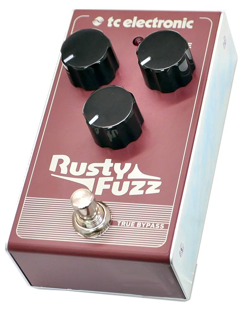 TC Electronic Rusty Fuzz Guitar Pedal Silicon Transistor Smorgasbord of Tones
