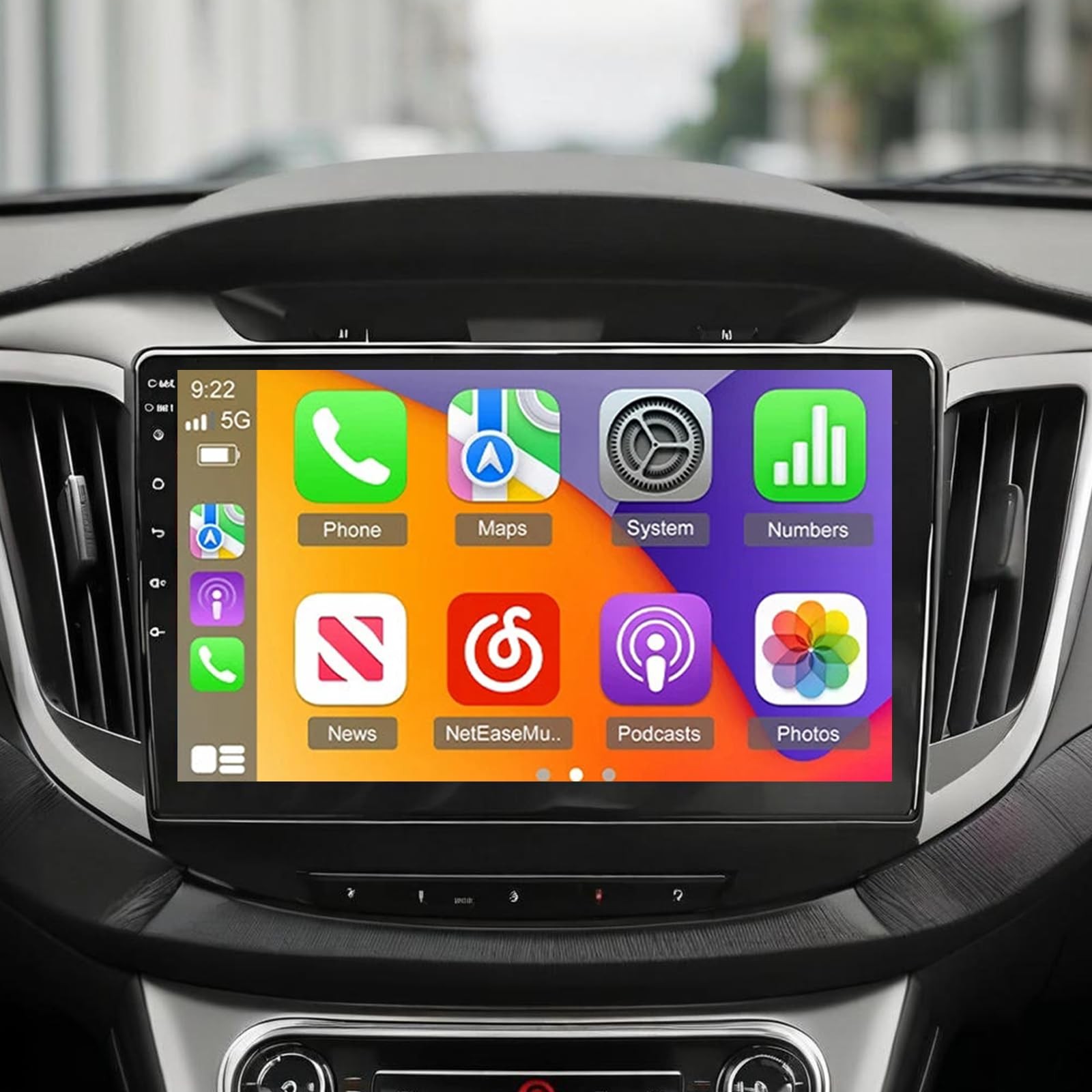 10 Inch Car Radio Hyundai Creta ix25 2015-2019 Wireless Carplay Android Auto GPS