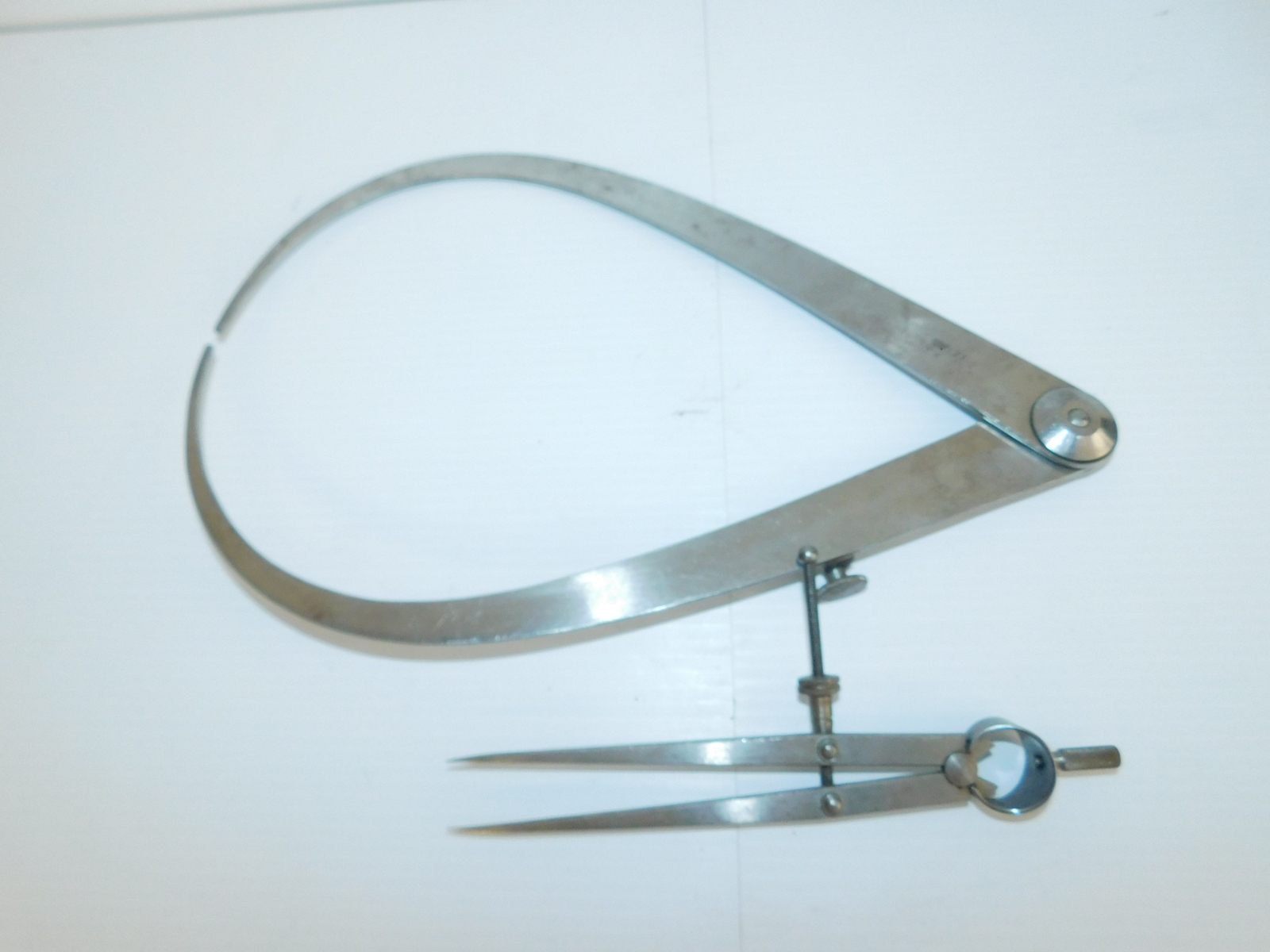 STARRETT LOCK JOINT TRANSFER TYPE OUTSIDE CALIPER & A MILLERS CALIPER (ASP65)