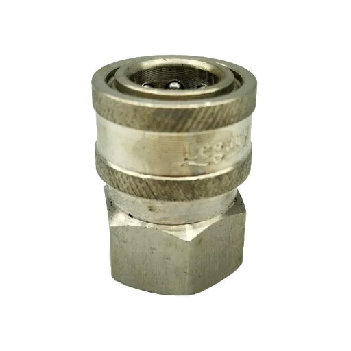 Legacy 8.707-125.0 Pressure Washer Hose Quick Coupler  Stainless Steel 3/8 FPT
