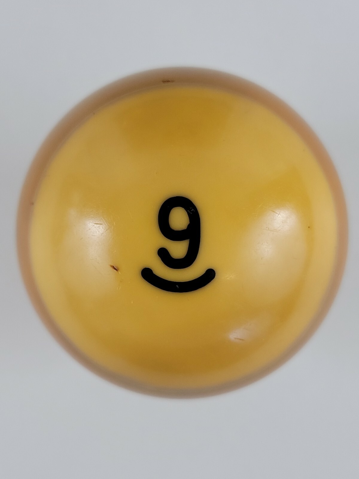 Vintage Replacement Pool Ball Billiards #9 Billiard Ball 2 1/4" Diameter