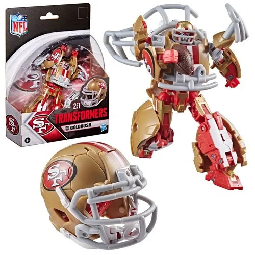 Transformers NFL San Francisco 49ers Goldrush