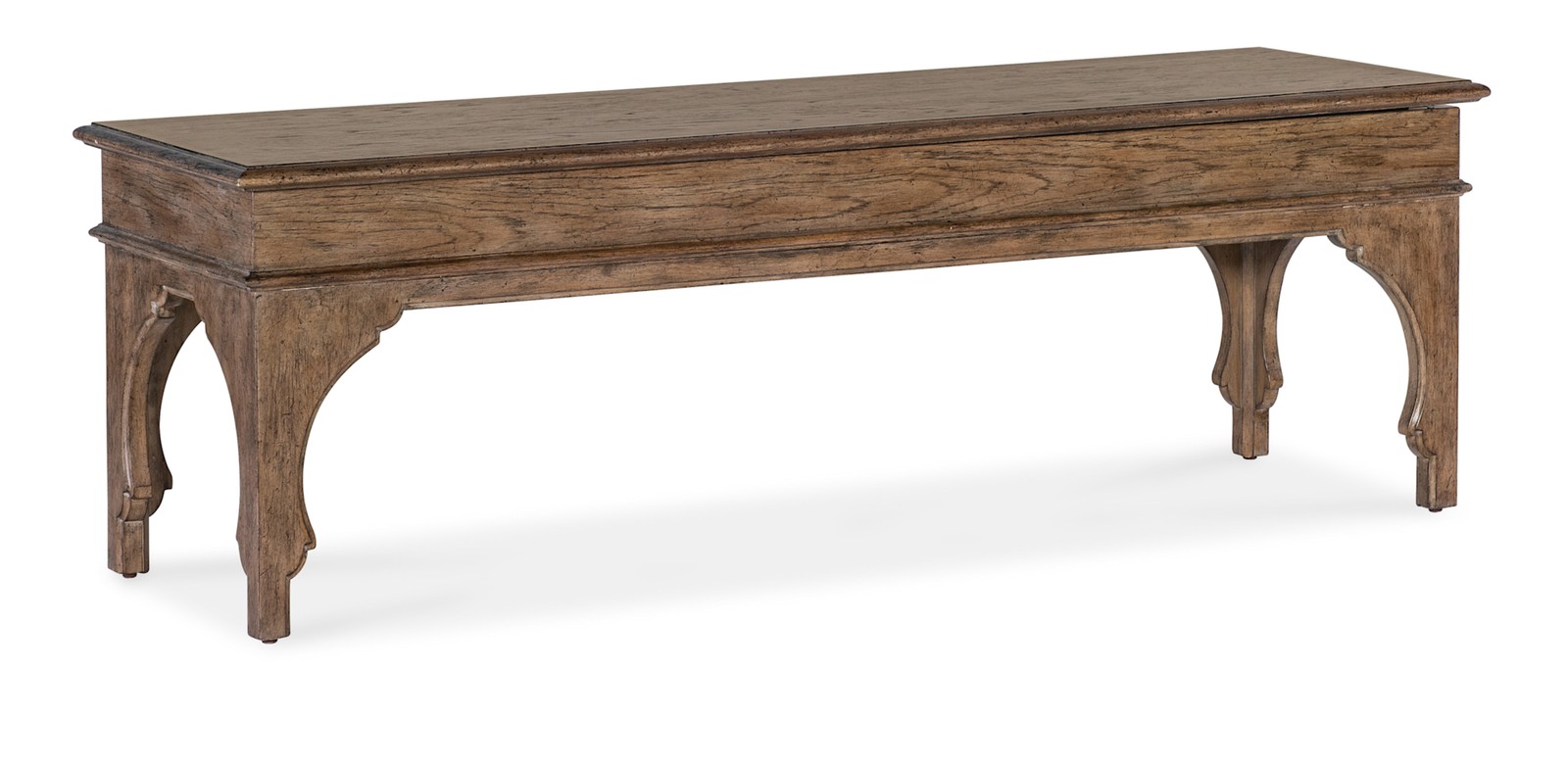 Hooker Furniture 7050-90119 Americana 60"W Bed Bench - Honey