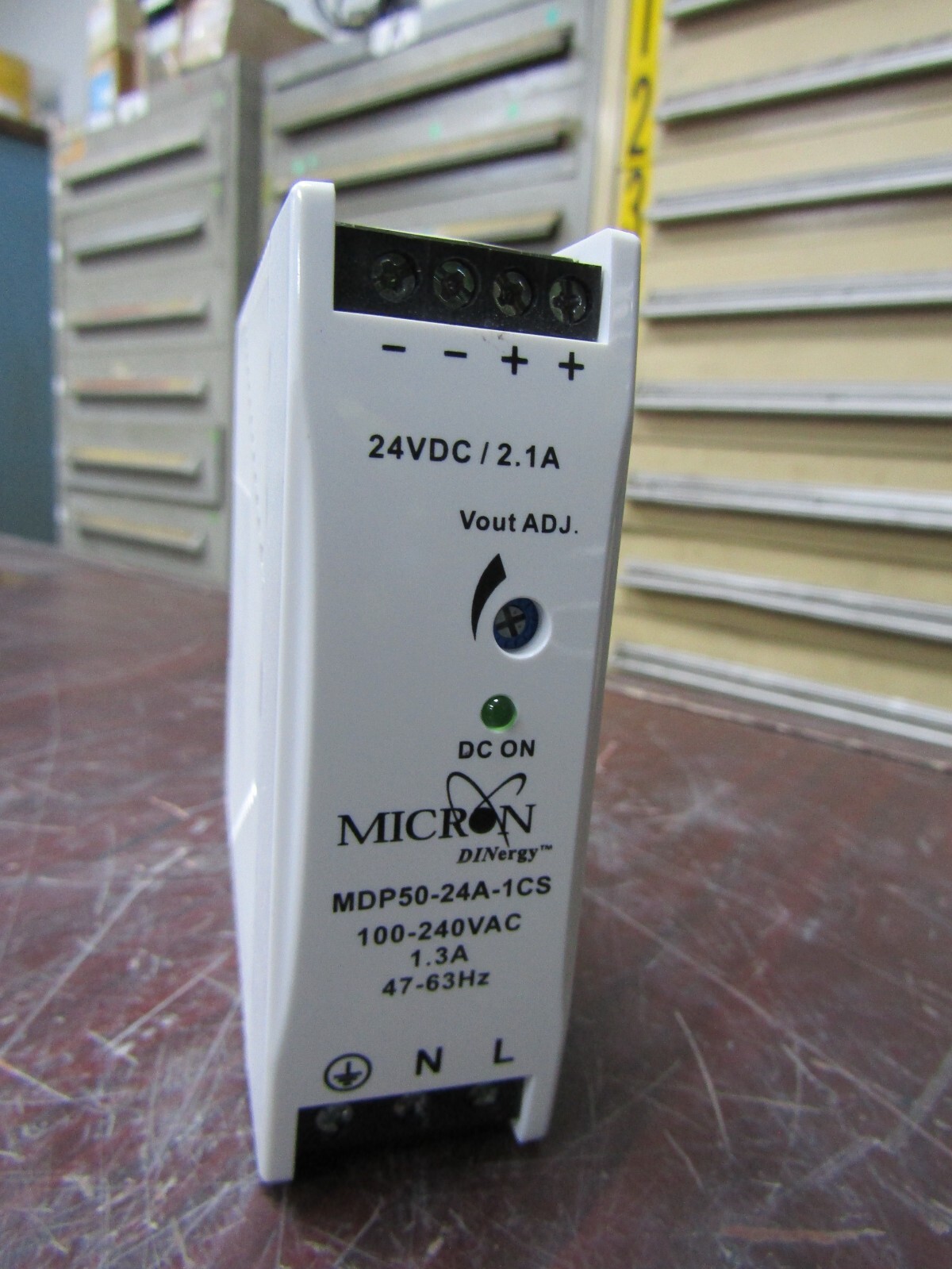 😃 MICRON DINERGY POWER SUPPLY MODULE 100-240 VAC 1.3 AMP MDP50-24A-1CS