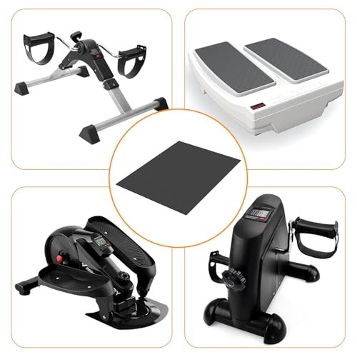 Elliptical Machine Non-Slip Mat, Apply to Under Desk Elliptical Peddler While