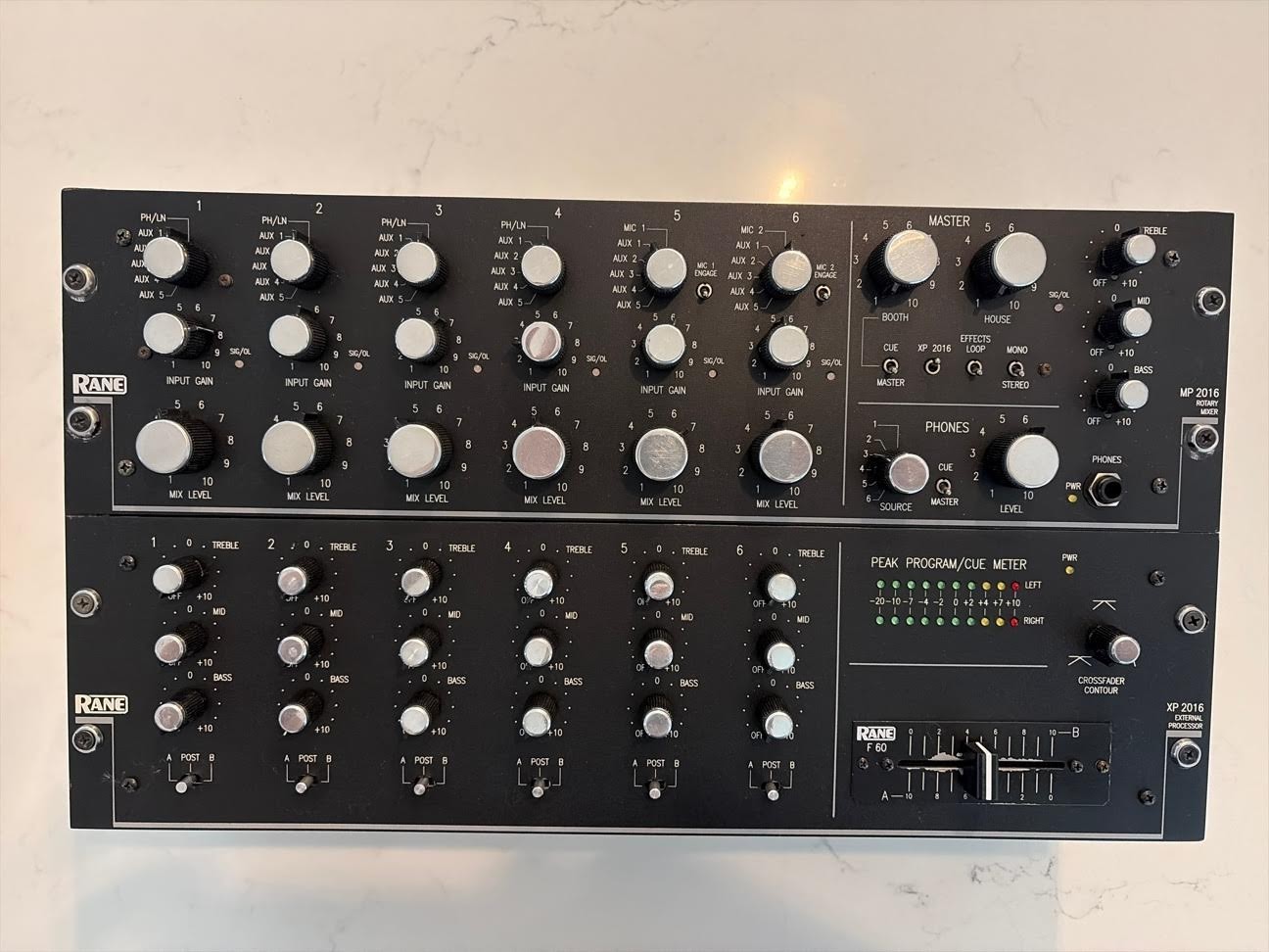 RANE MP 2016 DJ Rack Mixer w/ XP 2016 - Recently Re-worked!