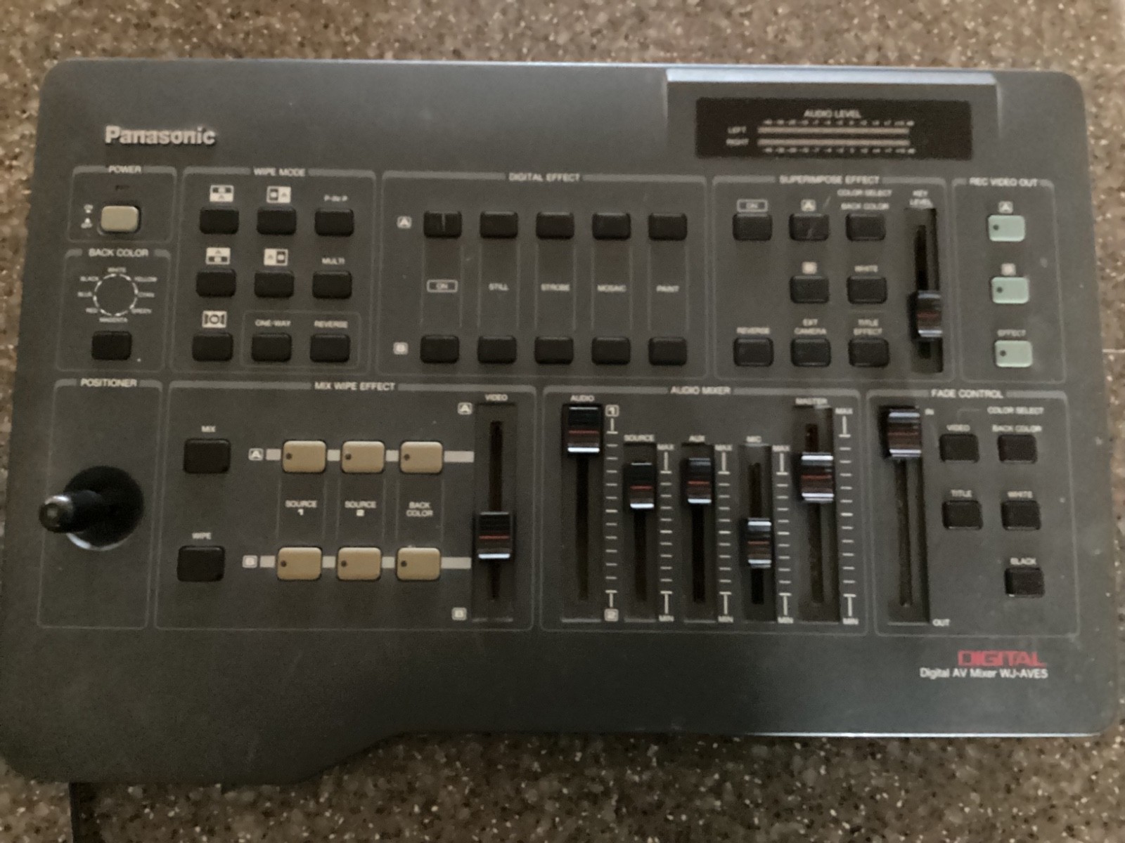 Panasonic Digital AV Mixer WJ-AVE5..UNTESTED