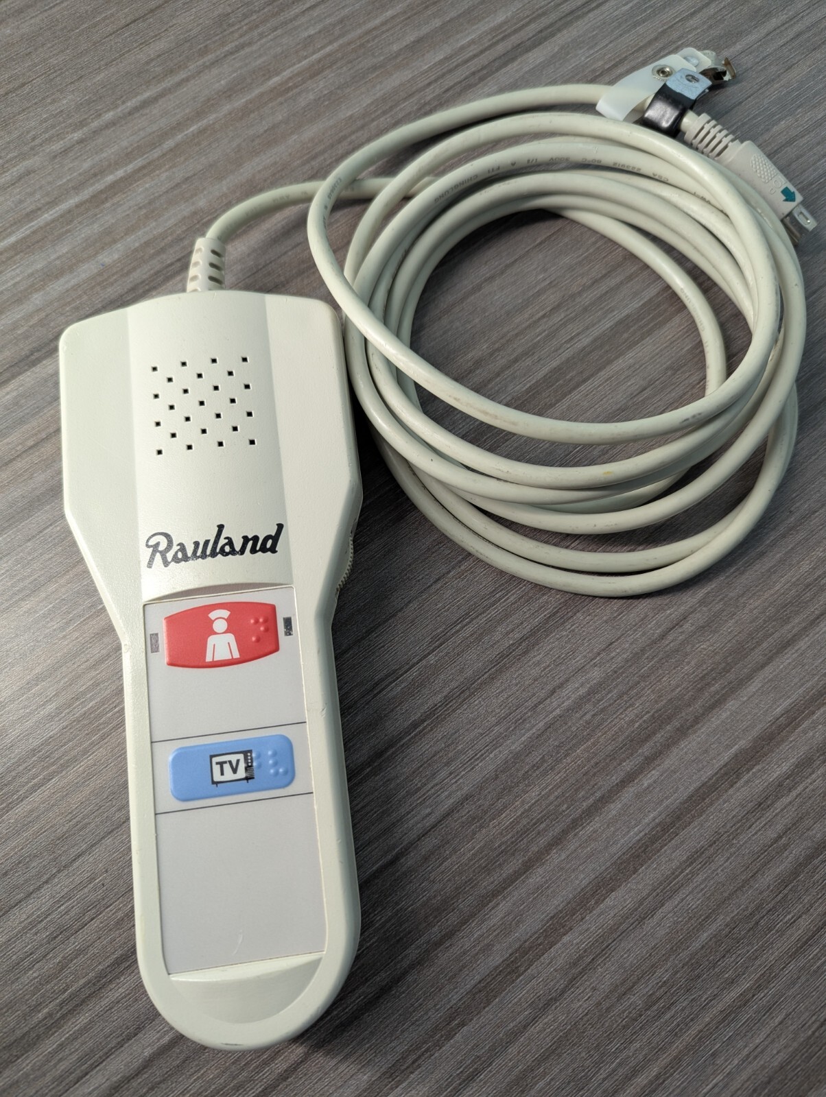 Rauland pillow speaker controller, NCESTV