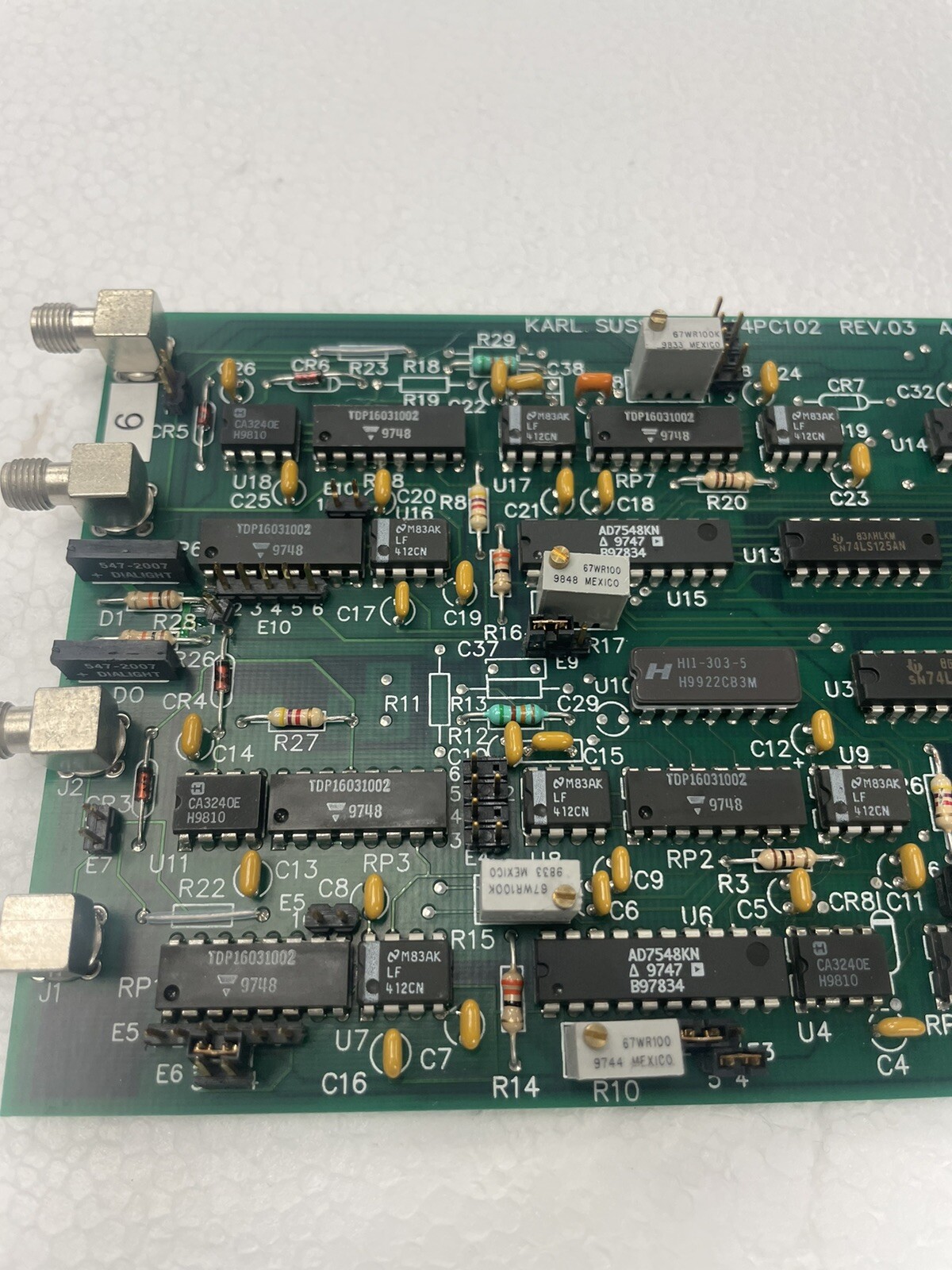 Karl Suss PCB 614-PC102, Used, Working Condition.