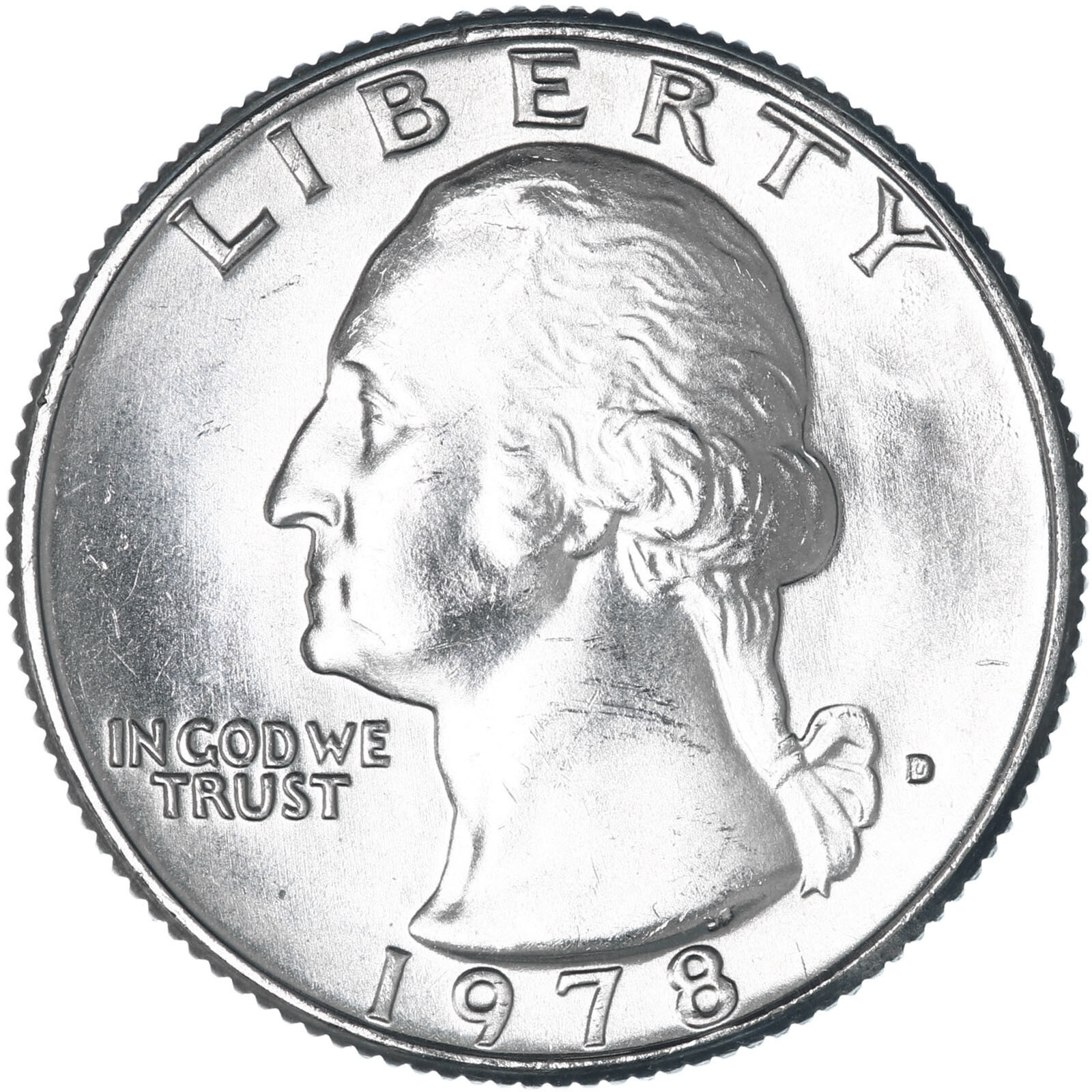 1978 D Washington Quarter BU US Coin