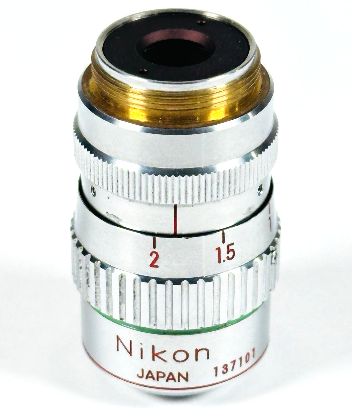 Nikon 20/0.4 DL Ph2 Phase Contrast w Correction Microscope Objective 20x