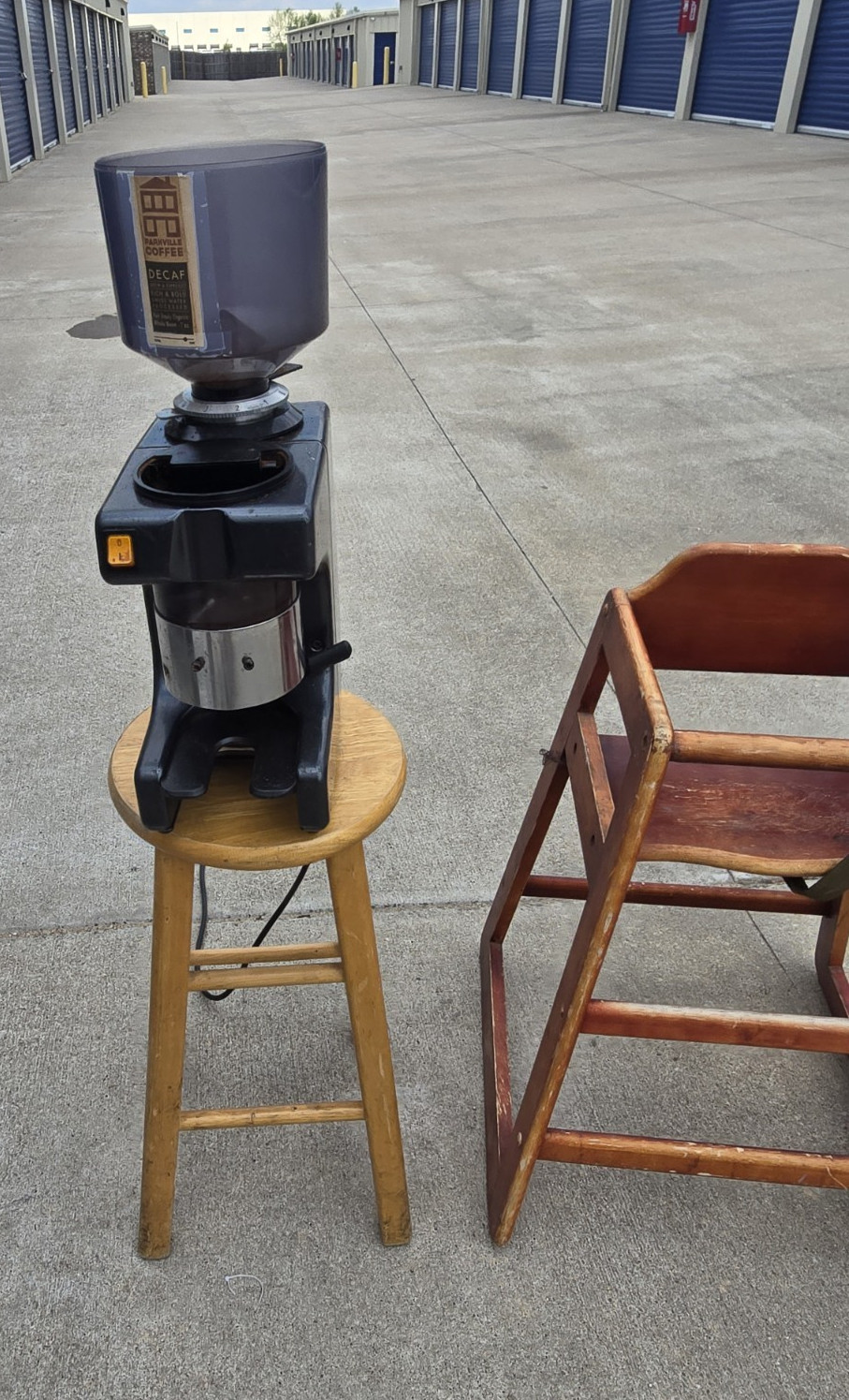 Obel EB AT 1M Commercial Coffee Grinder Black, 1 Hopper, MPN 28562