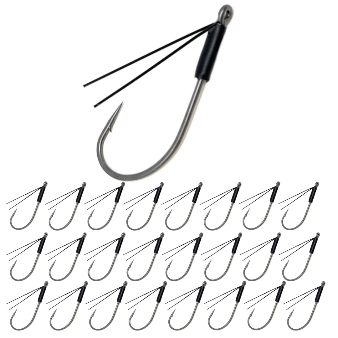 Reaction Tackle High Quality Wacky Neko Hooks- 25 Pack