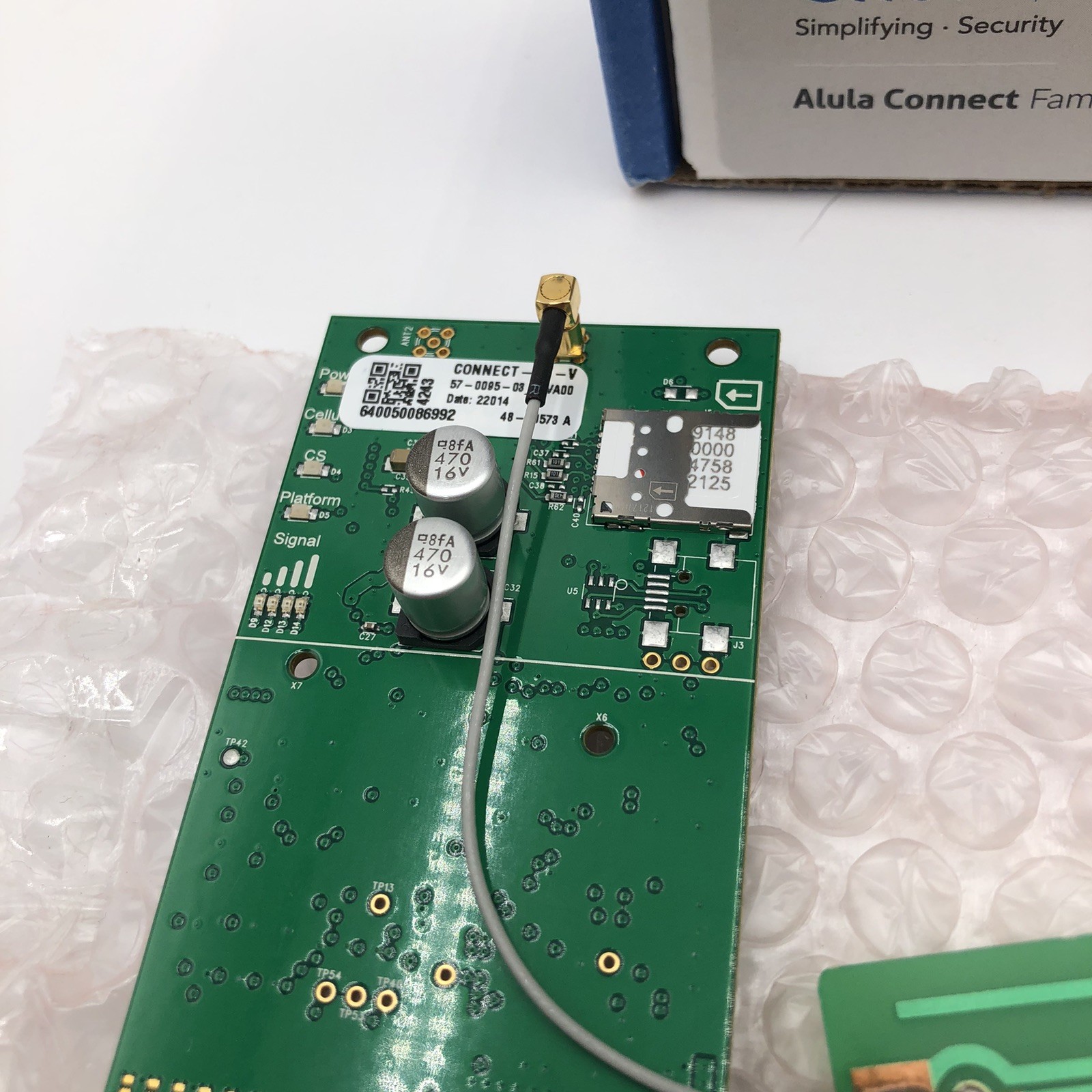 Alula Connect-XT-V LTE M1 VZ Data Alarm Communicator Simon XT Alarm Panels