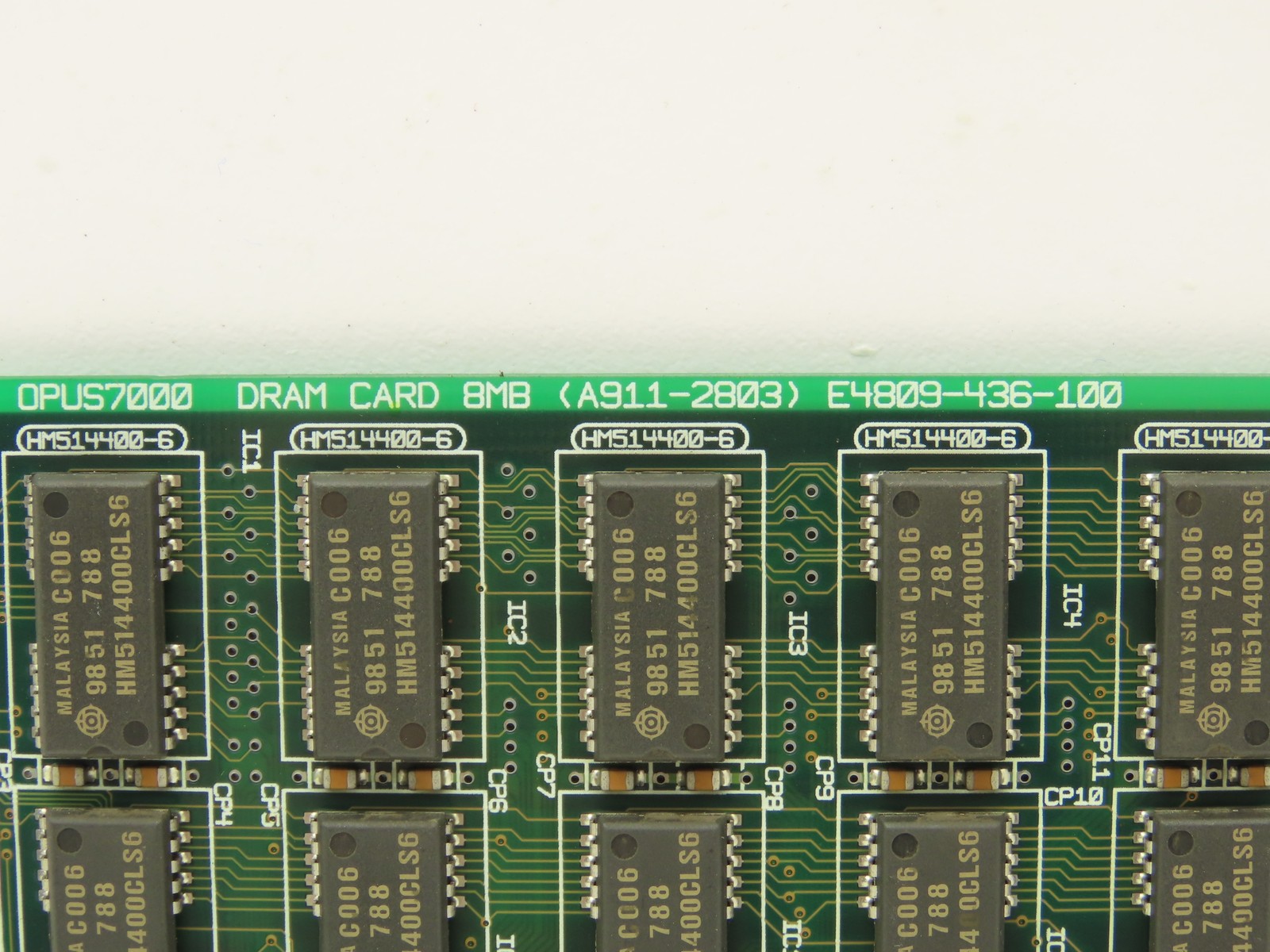 Okuma A911-2803 Opus7000 DRAM Card 8MB Circuit Board