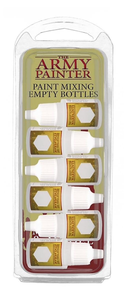 Army Painter: Paint Mixing Empty Bottles - Brand New, Factory Sealed