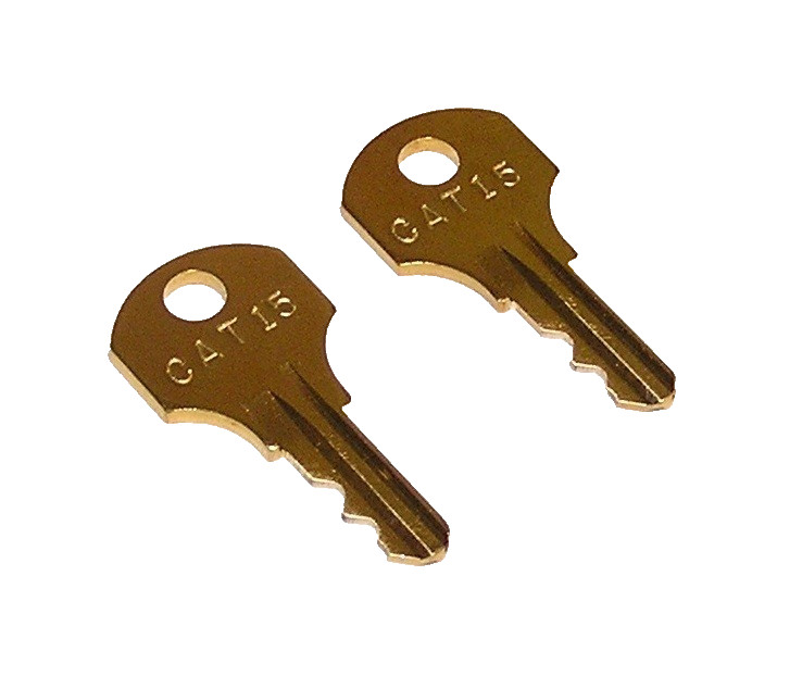 2 - CAT15 Replacement Keys fit Harrington Fire Alarm Panels