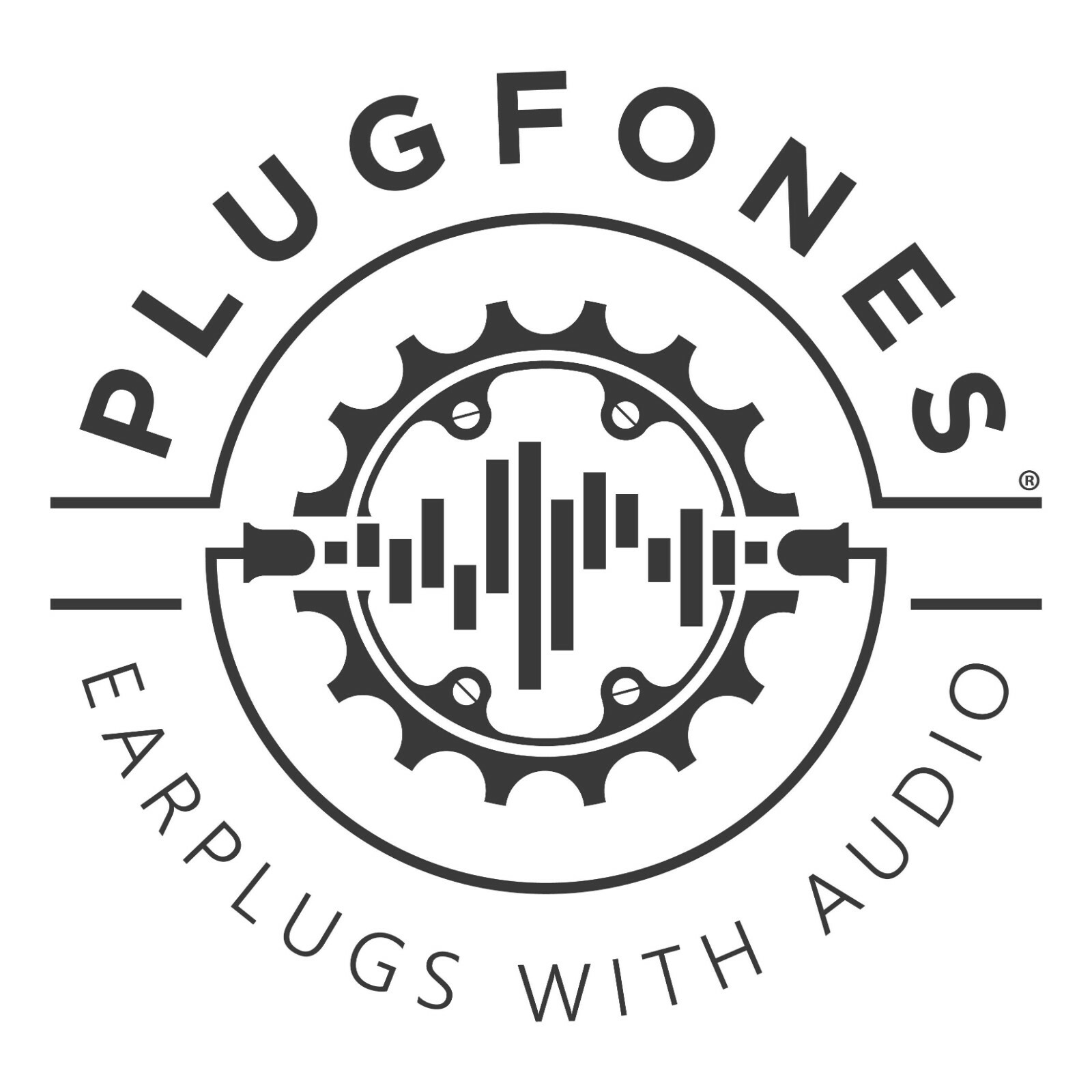 Orange Plugfones Most Comfortable Earbud, Earplug won't fall out Headphones