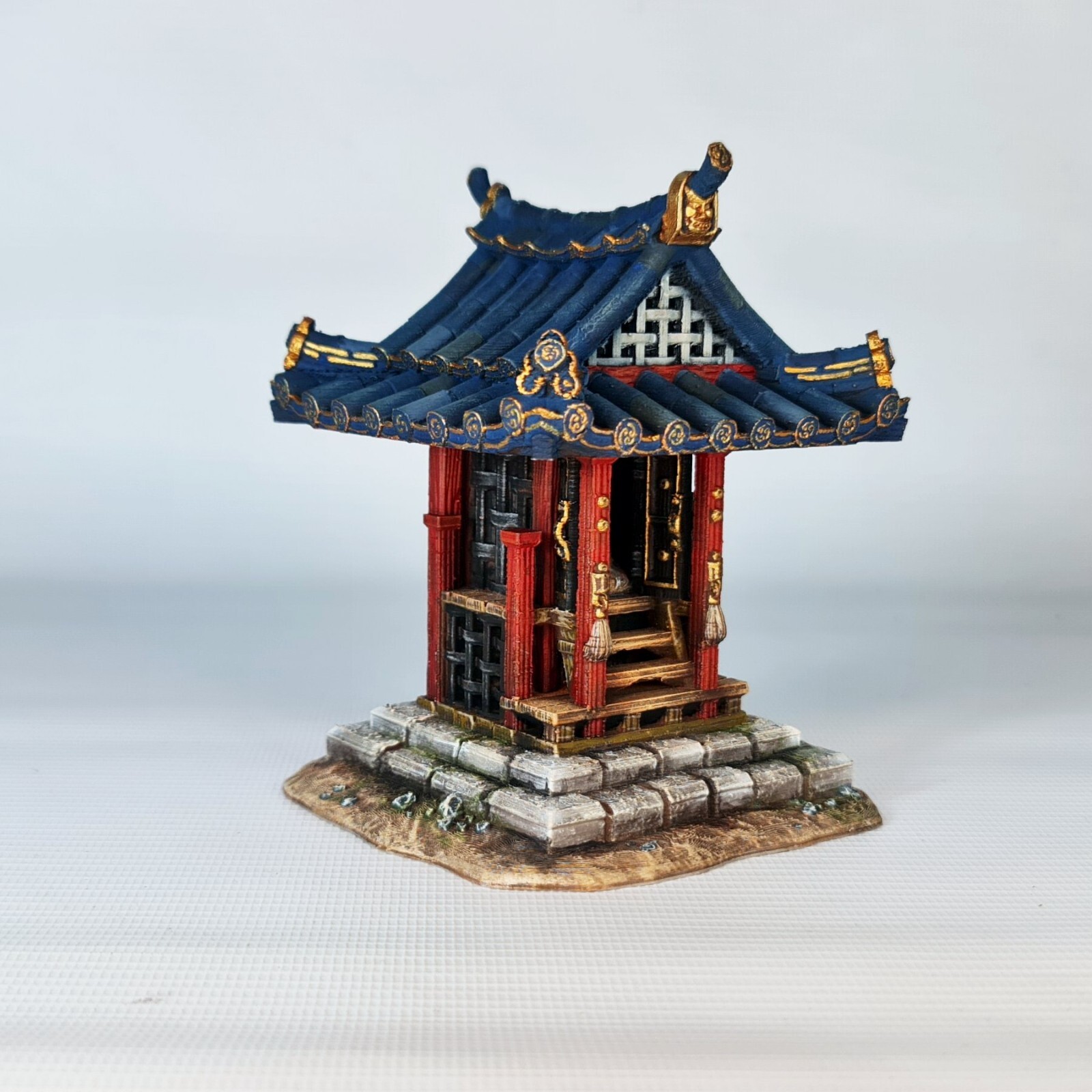 Feudal Japanese Shrine 28mm DnD, Wargame, Skirmish Tabletop 3d Printed