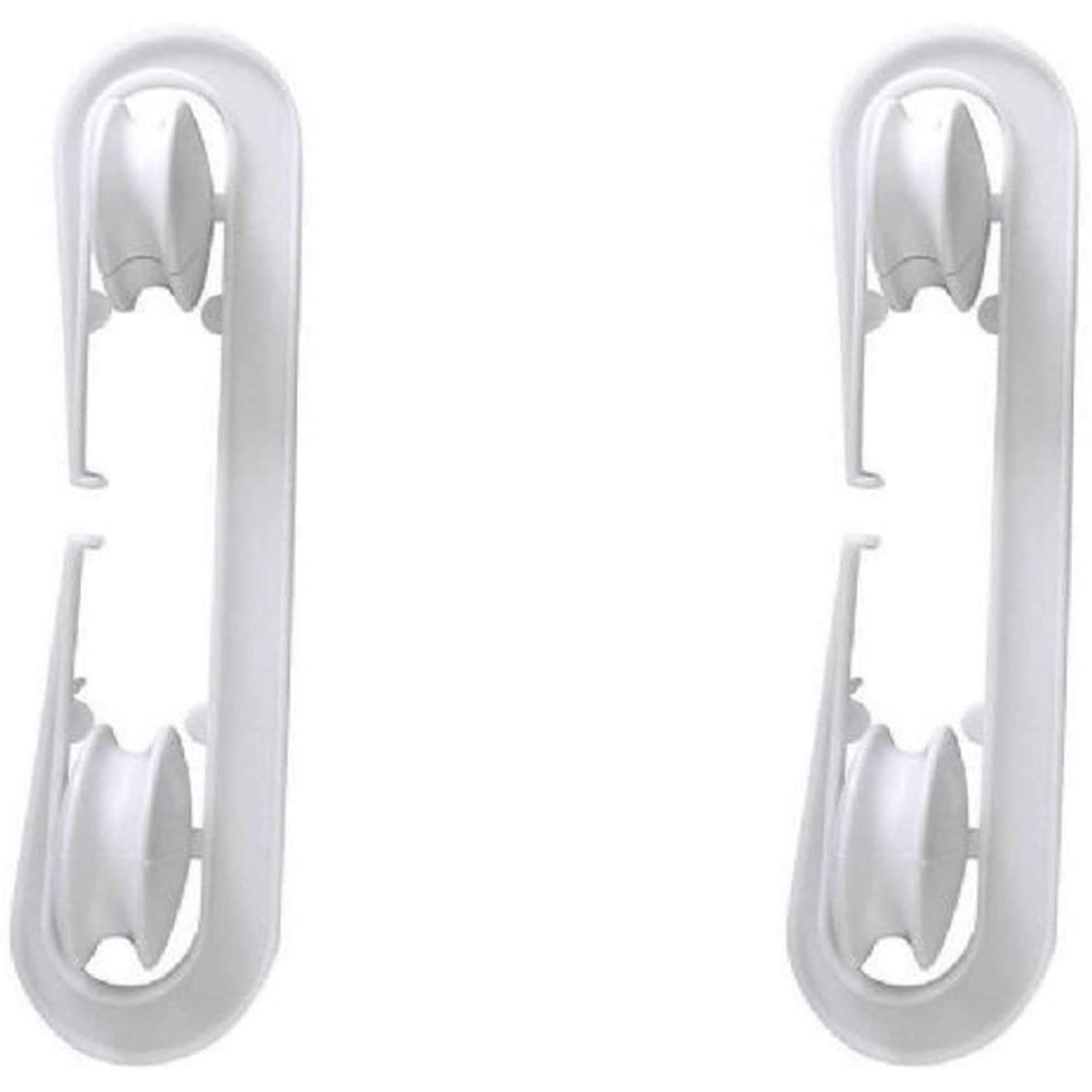 2 Pack Clothesline Spreader Pulley Rope Wire Separation for Long Clothes Line