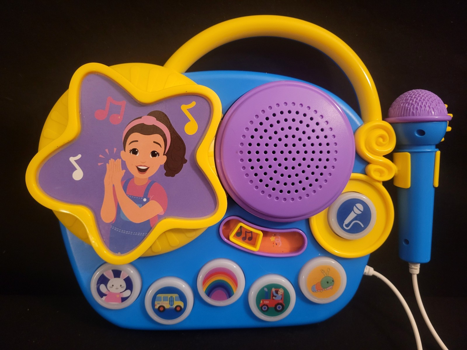 Ms. Rachel Karaoke Sing-Along Musical Boombox with Mic 2024 VIDEO! NICE!