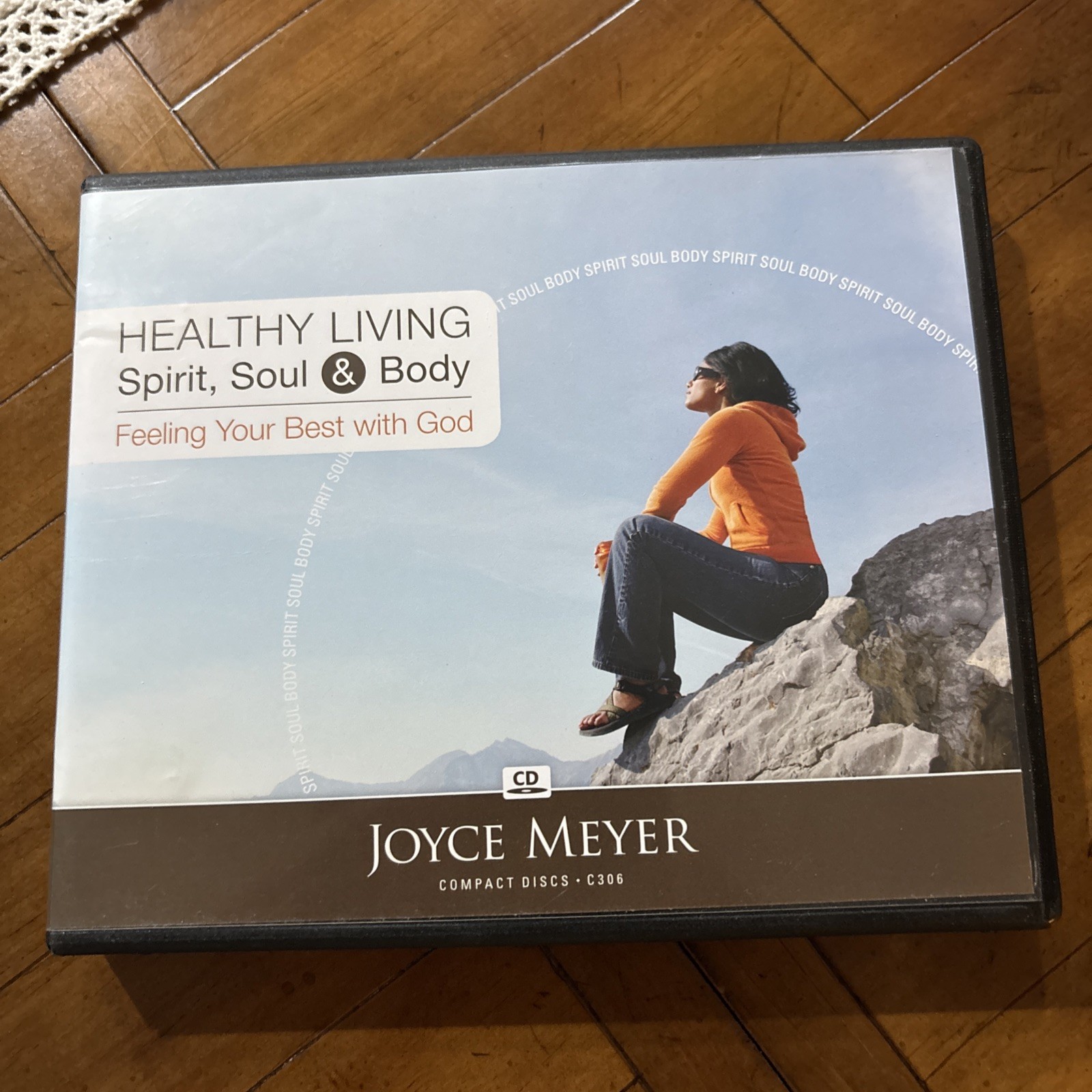 Joyce Meyer 4  CD teaching Series, "Healthy Living Feeling Your Best W/ God" E0