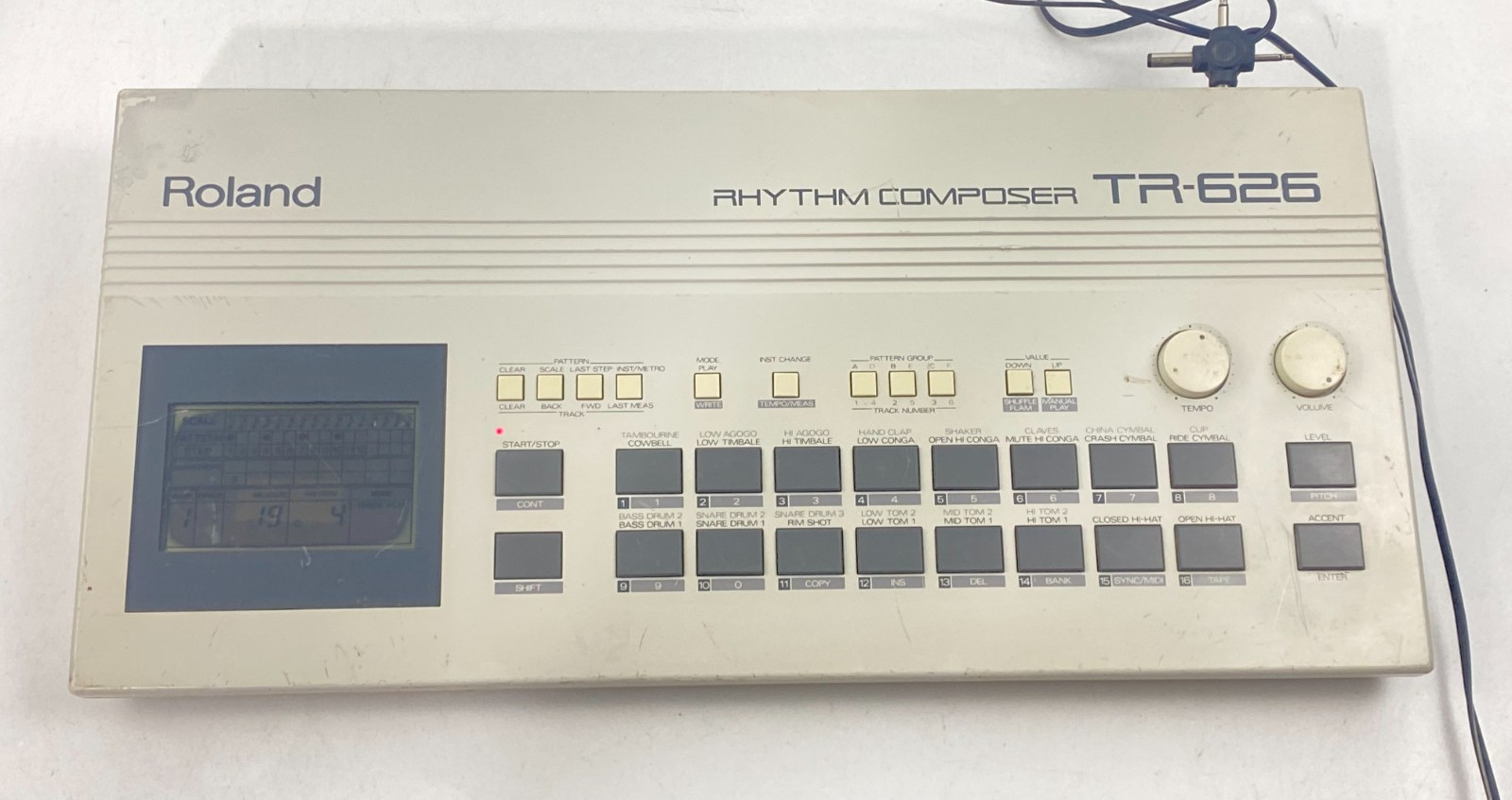 Roland TR-626 Sequencer Micro Composer from Japan Works