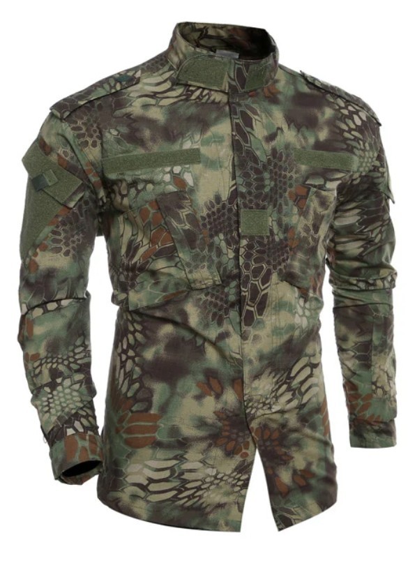 Kryptek Woodland Mandrake Camo Bdu Blouse Shirt. Size: Medium