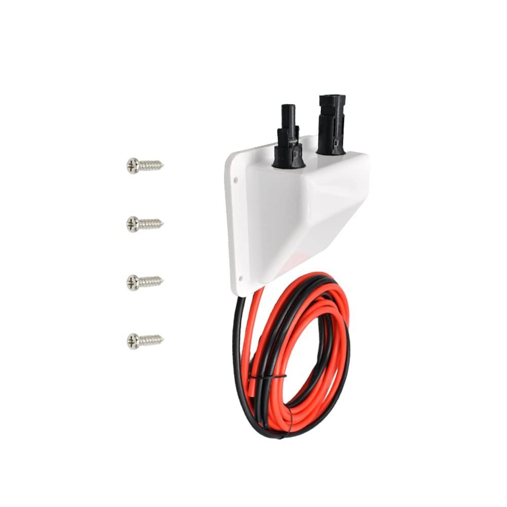 31cm Cable Extension Solar Junction Box for RVs Yachts Garden Wiring Solutions