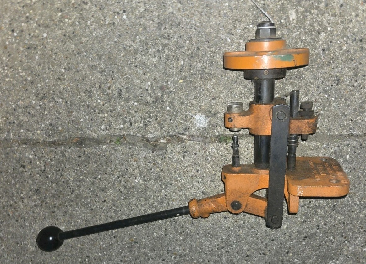 Vintage Lyman Tru-Line Jr. Turret Reloading Press Ideal