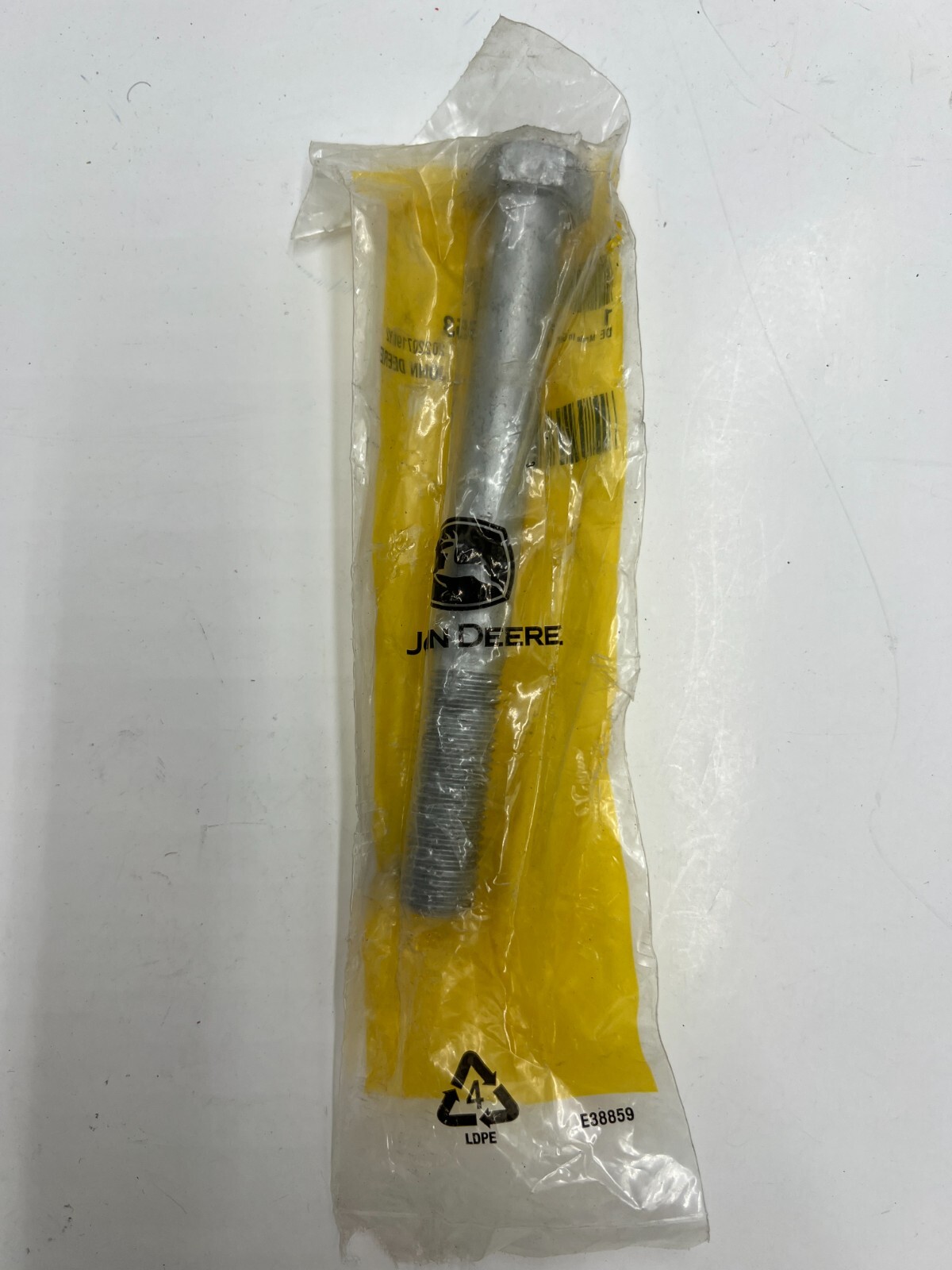John Deere WX1210653 Hexagonal Cap Screw Length 6.4 in Fits 1210653