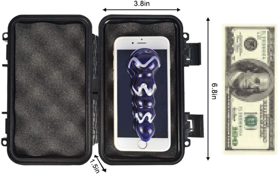 Magnetic Hidden Stash Box under Car Secret Compartment Security Safe Container.