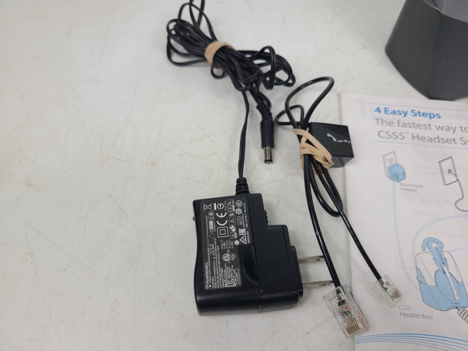 Plantronics CS55 Headset Bundle (TESTED)