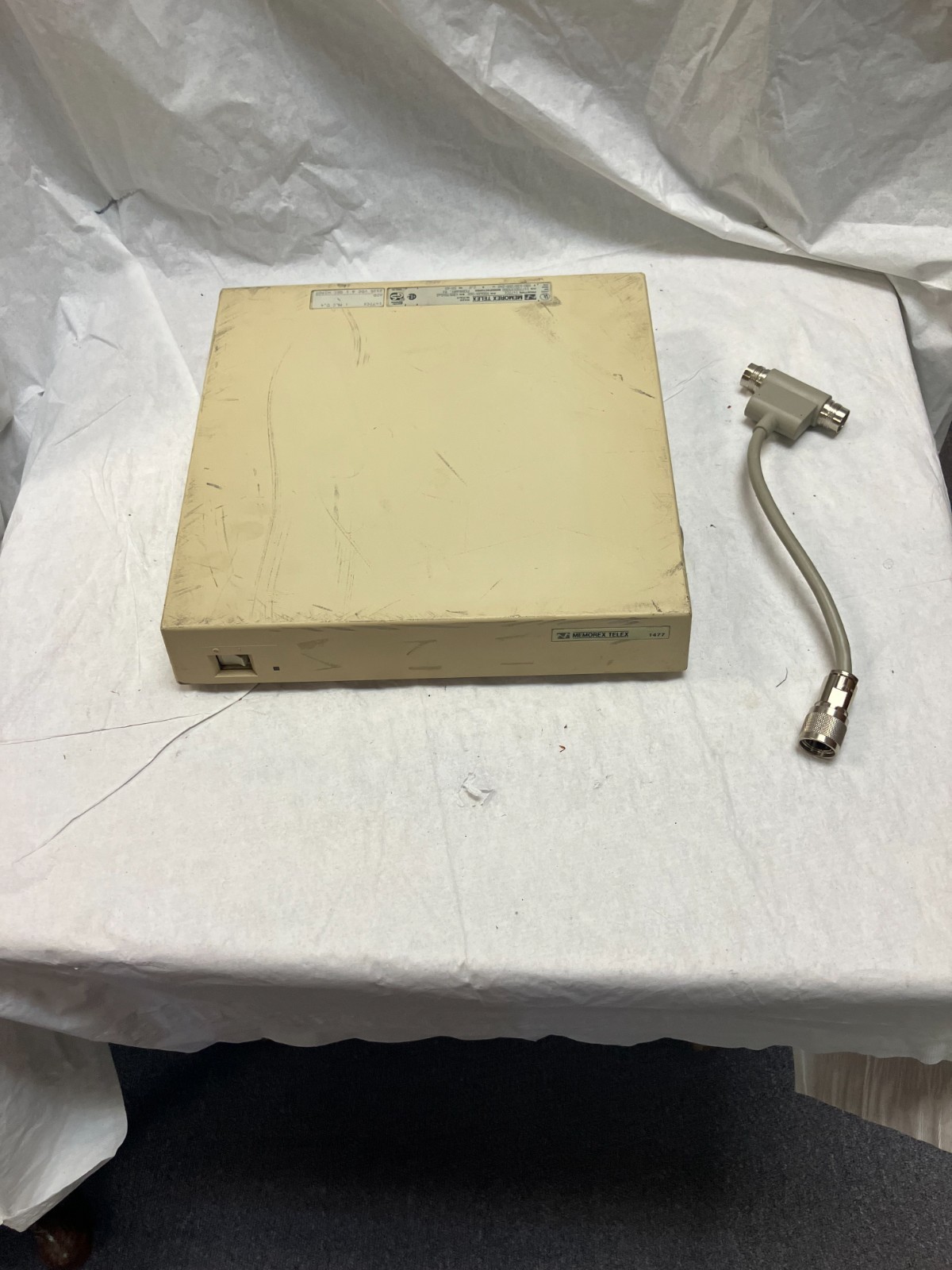 Memorex Telex 1477CX White  1477 Terminal , Twinax terminal for IBM S/36 AS/400