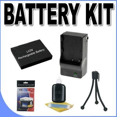 NP-45 Lithium Ion Replacement Battery/Charger BigVALUEInc Accessory Saver...