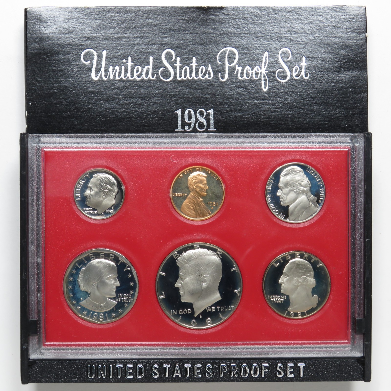 1981-S US Proof Set - 6-Coin w/ Box