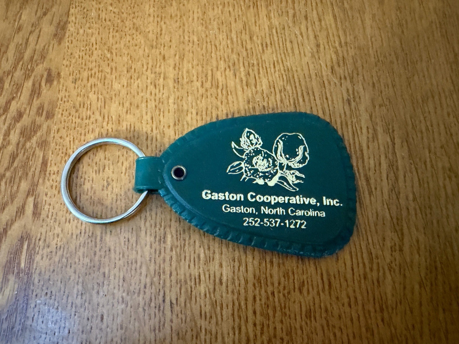 VINTAGE GASTON COOPERATIVE INC GASTON NC ADVERTISING KEYCHAIN