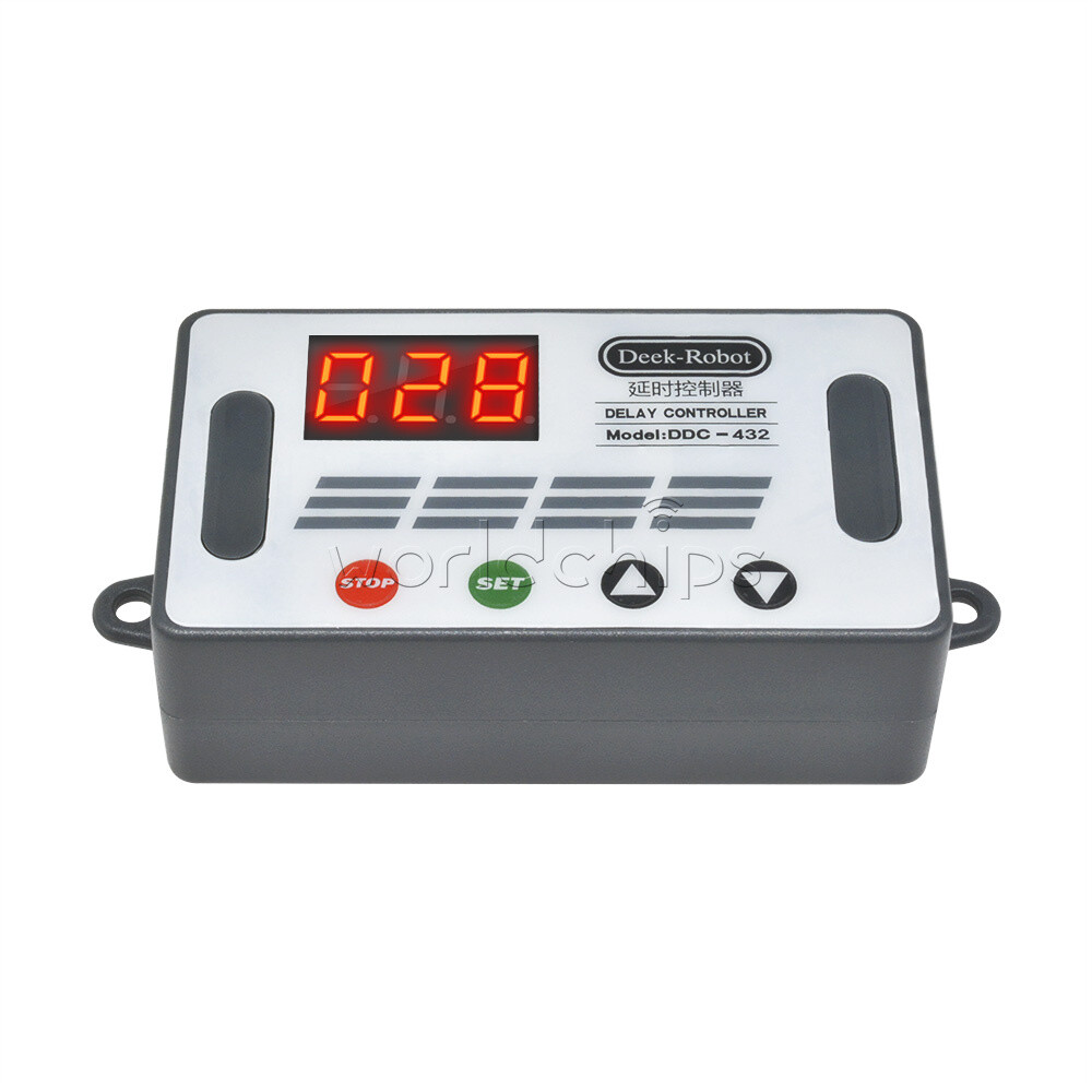 12V/24V Digital Tube Dual MOS Trigger Cycle Timer Delay Controller Control Board