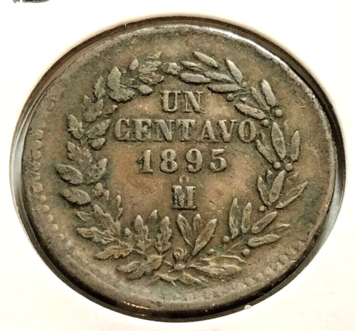 1895  Mexico  -  1  Centavo  Coin -  KM #391.6 - (IN#14628)