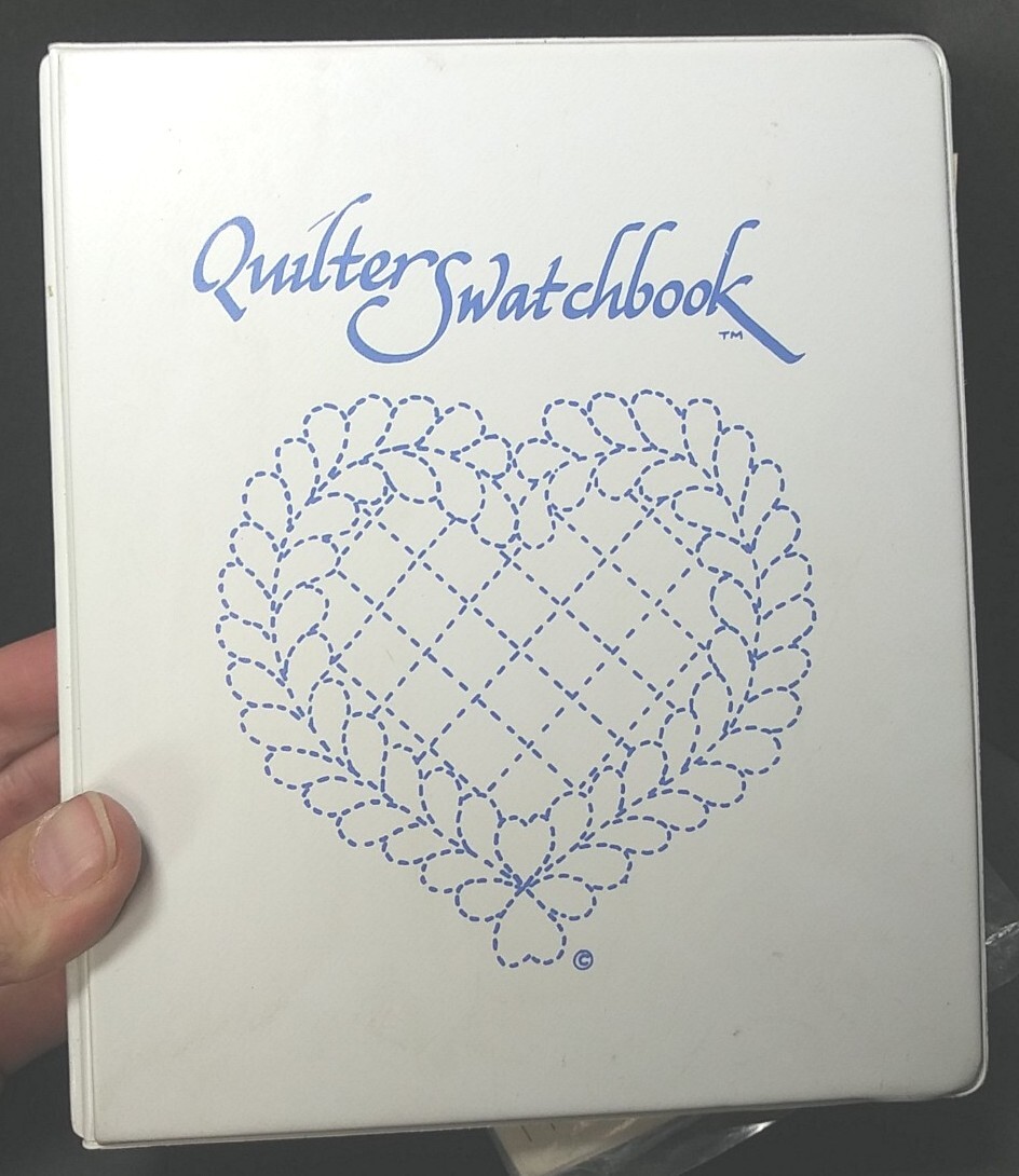 Softworks Quilter Swatchbook Binder - Project Fabric Journal Tracker w/ cards