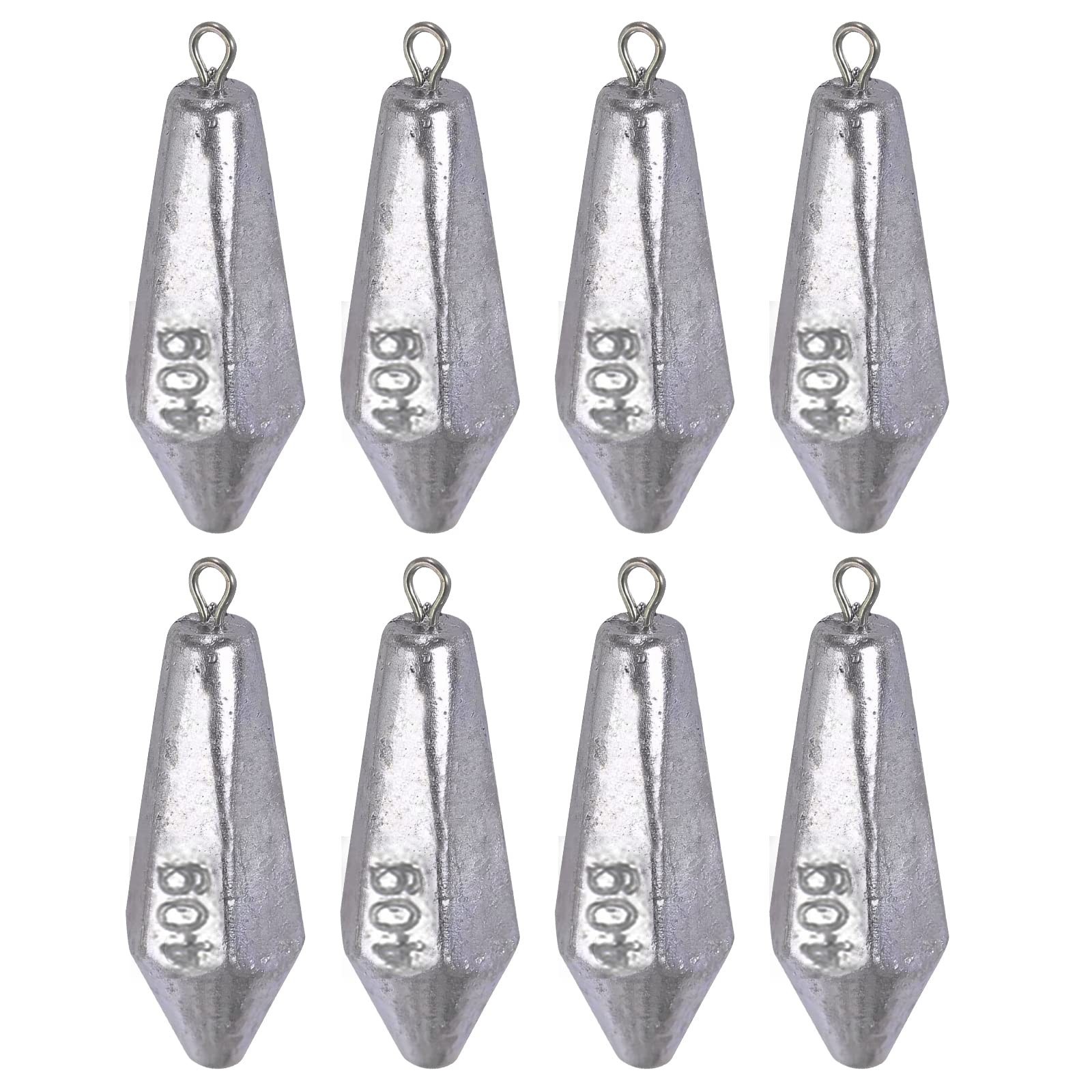 QualyQualy Drop Shot Fishing Weights Kit - Saltwater Sinker Casting Lead