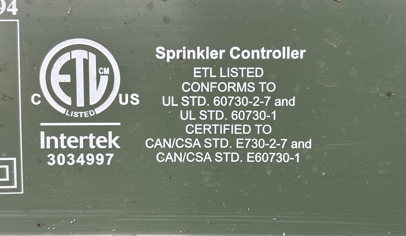 Orbit 4-Zone Outdoor Sprinkler Timer 57894 Irrigation Control Panel Controller