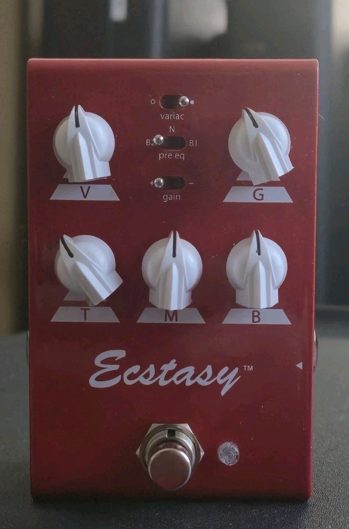 Bogner Ecstasy Distortion Analog Effects Pedal for Electric Guitar