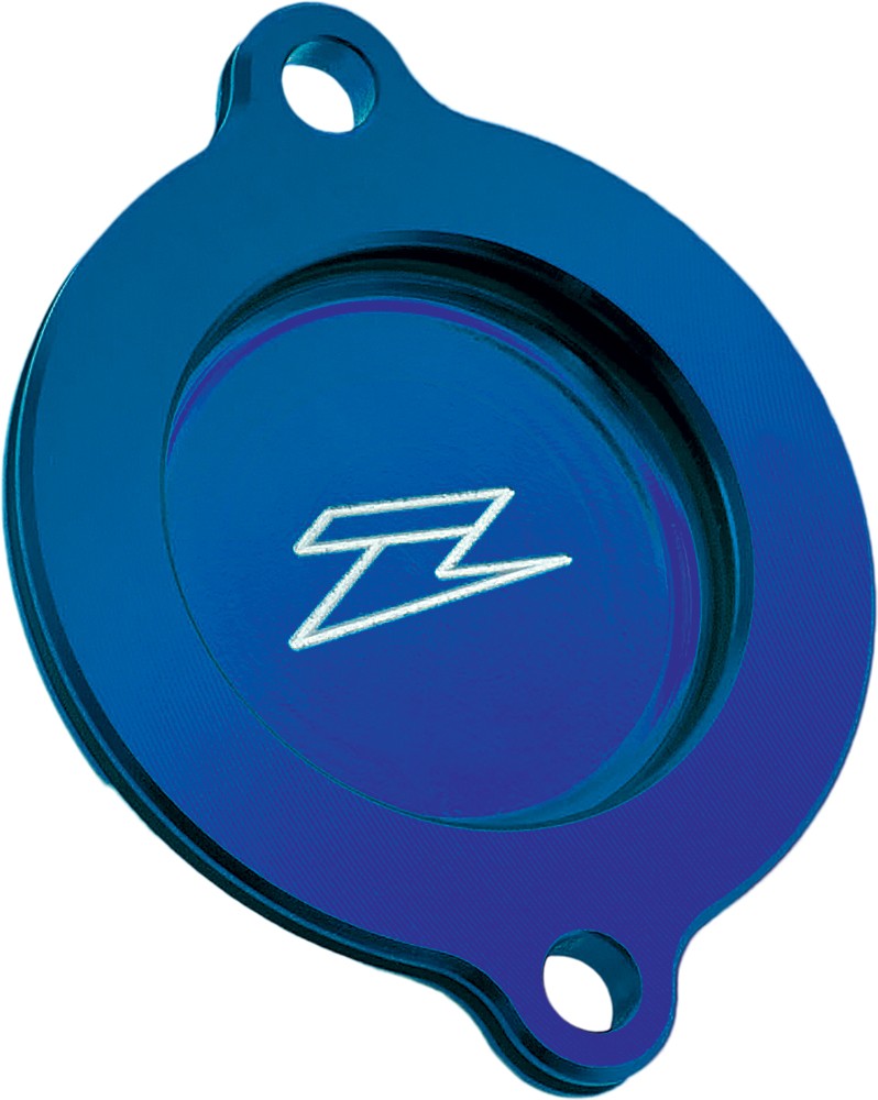 ZETA ZE90-1312 Blue Oil Filter Cover A7009-T6 CNC Aluminum