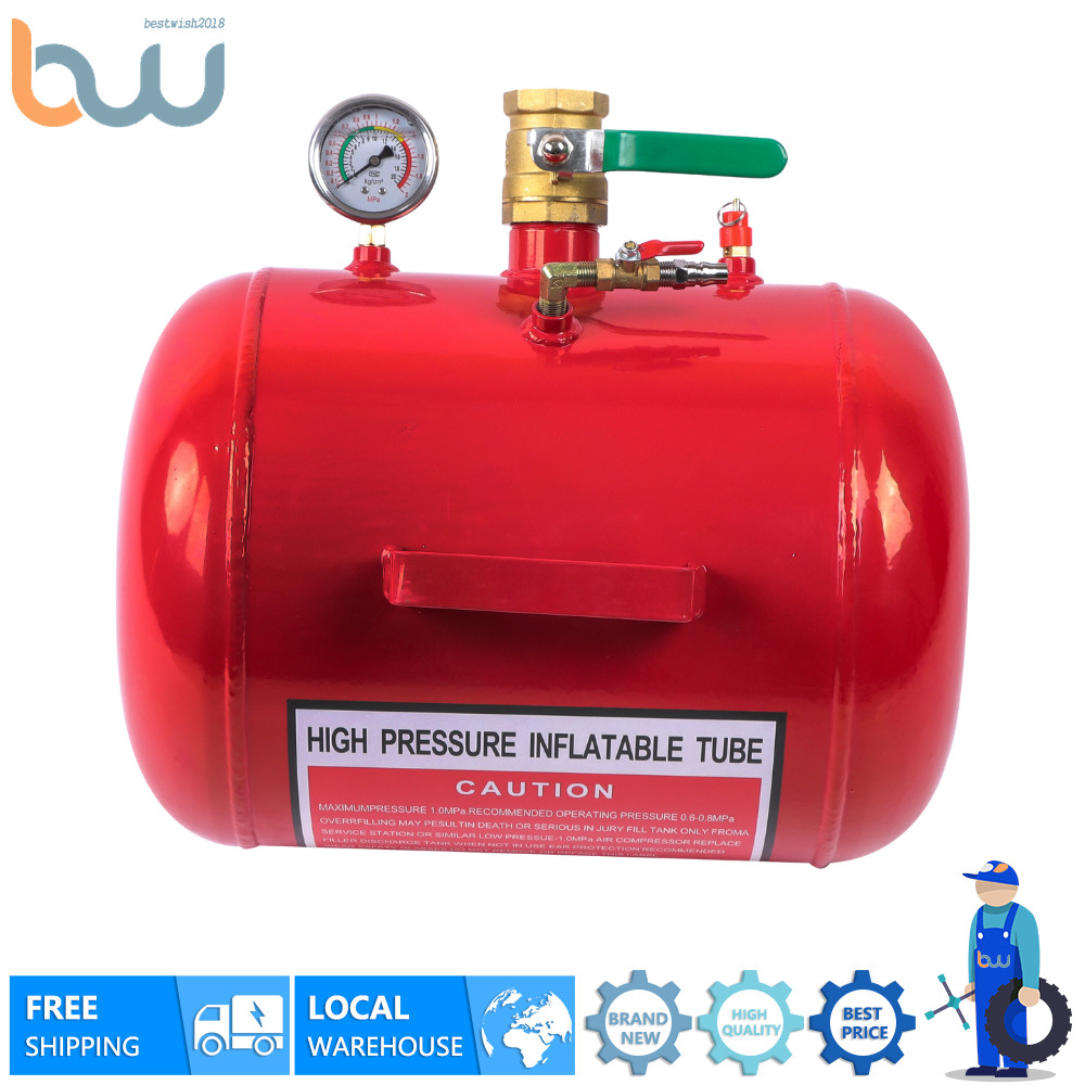 7.5 Gallon Air Tire Bead Seater Blaster Tool 145PSI Seating Inflator Truck ATV