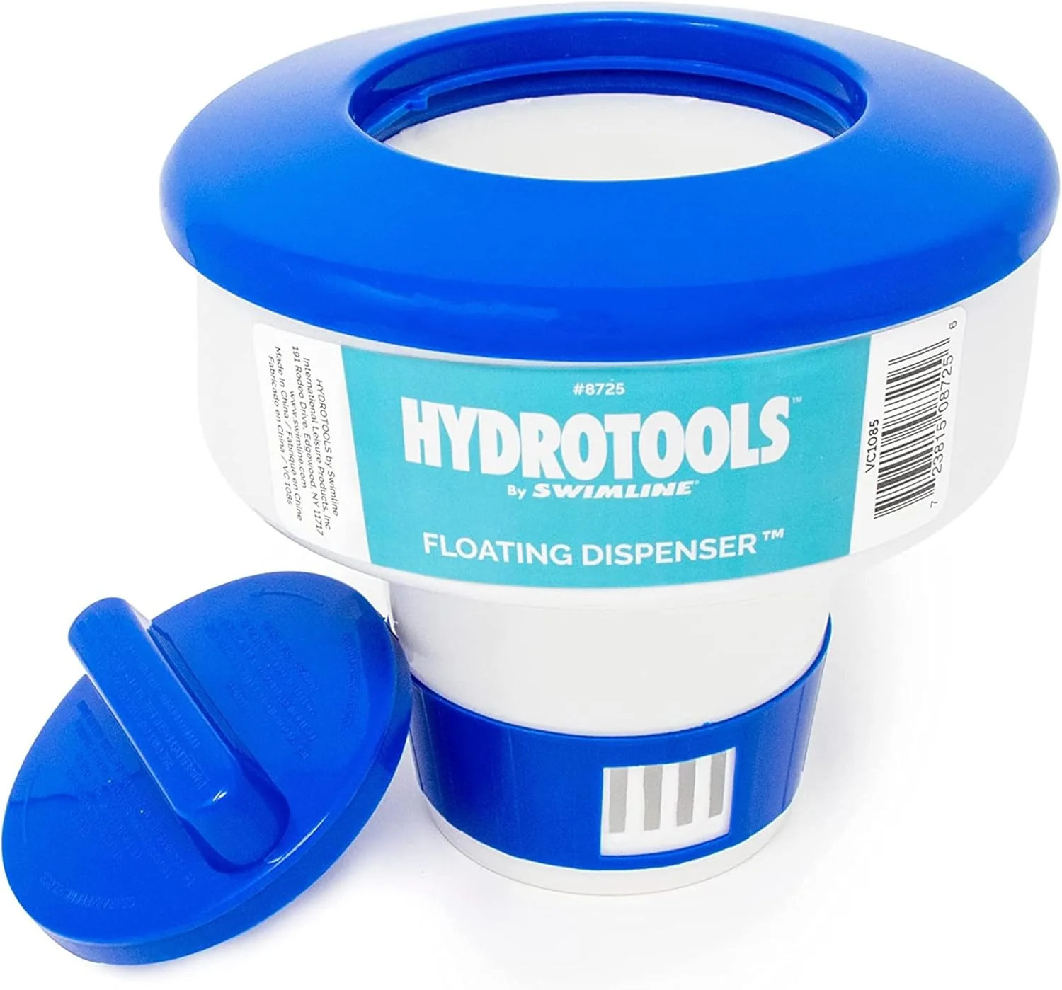 HydroTools 8725 Pool Floating Dispenser 3" Tablet Floater Adjustable