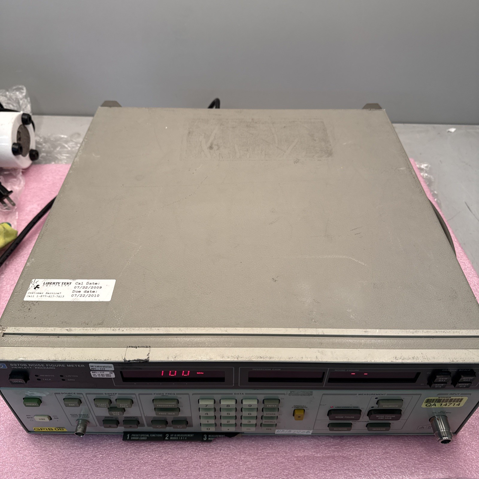 HP 8970B Noise Figure Meter *Working* Ships Fast
