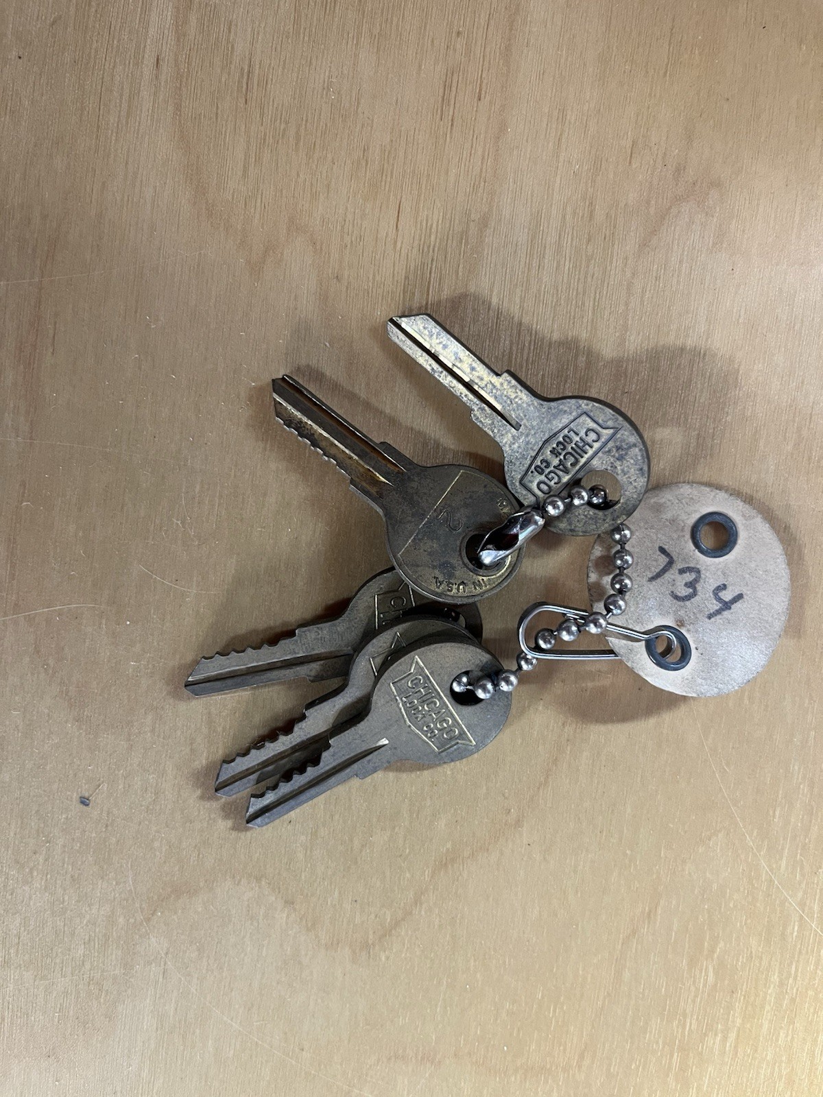 Space And Depth Keys Chicago Lock File Cabinet Disc Locks